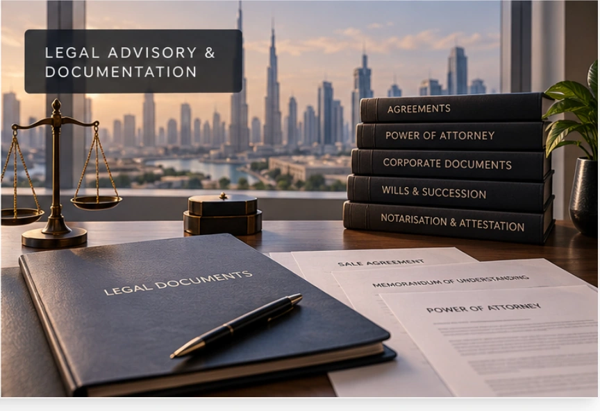 Professional Dubai documentation and review environment